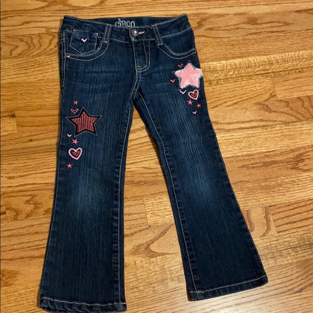 Girl bootcut jean size 4
